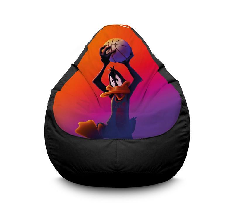 Кресло мешок iPuff Space Jam Daffy Duck Оксфорд XL 80x110 см Черный Кресло мешок iPuff Space Jam Daffy Duck Оксфорд XL 80x110 см Черный
