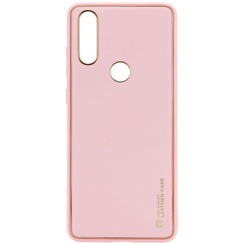 Противоударный Кожаный Чехол Xshield для Xiaomi Redmi Note 7 / Note 7 Pro / Note 7s Розовый / Pink