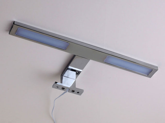 Светильник для ванной комнаты LED Aqua-World LEDEA алюминий 6W 500lm 300х110х35 мм (ЛС003.Ал) Светильник для ванной комнаты LED Aqua-World LEDEA алюминий 6W 500lm 300х110х35 мм (ЛС003.Ал)