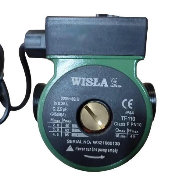 Насос циркуляційний для системи опалення Wisla WRS 25/6-130 із гайками Ø25