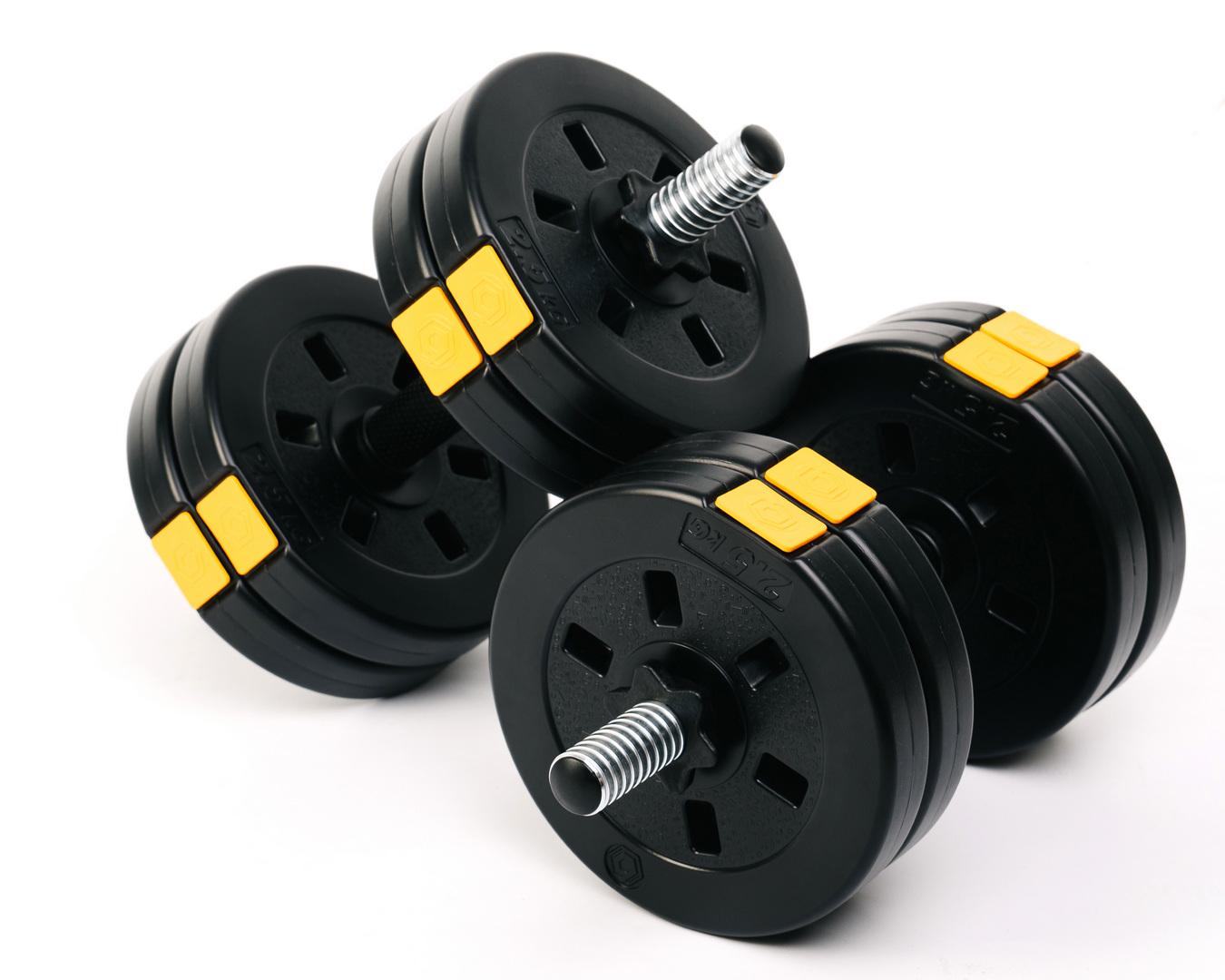 Гантелі розбірні Besport PowerPro 2х11 кг (5100) - фото 2