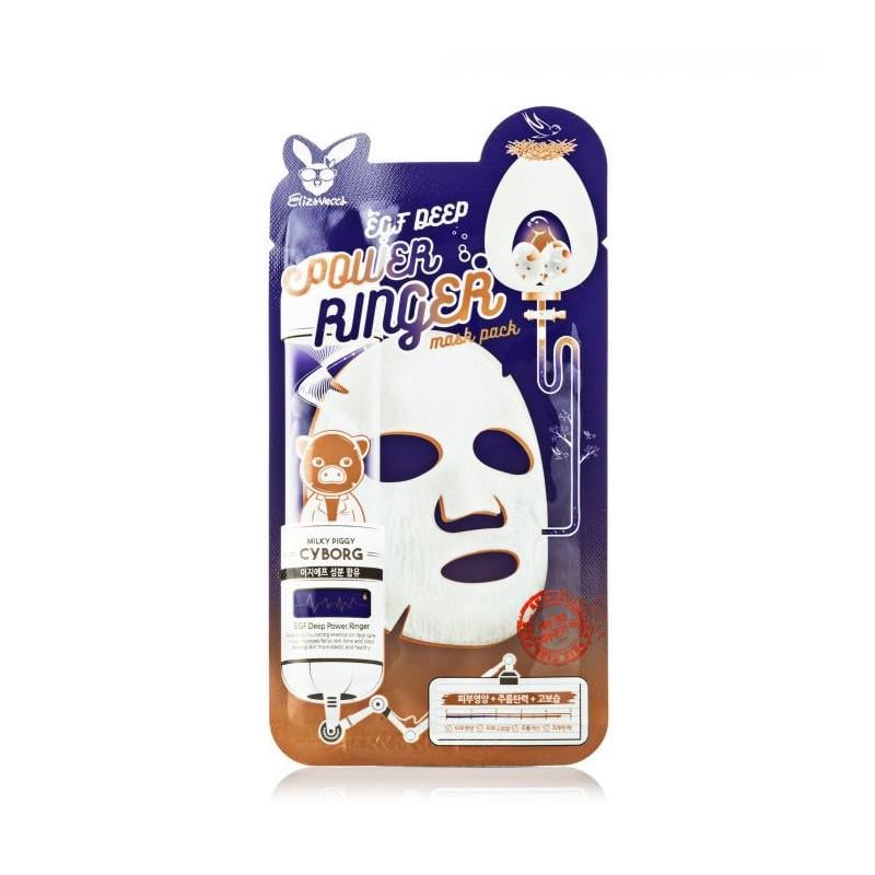 Маска для регенерации эпидермиса Elizavecca Egf Deep Power Ringer Mask Pack 23 мл