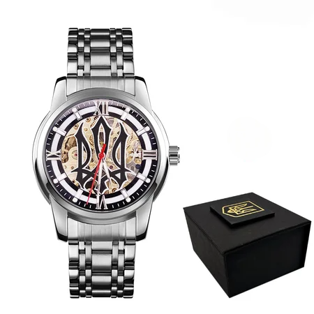 Наручные часы Awarder 025 Sharp Silver Black (454)