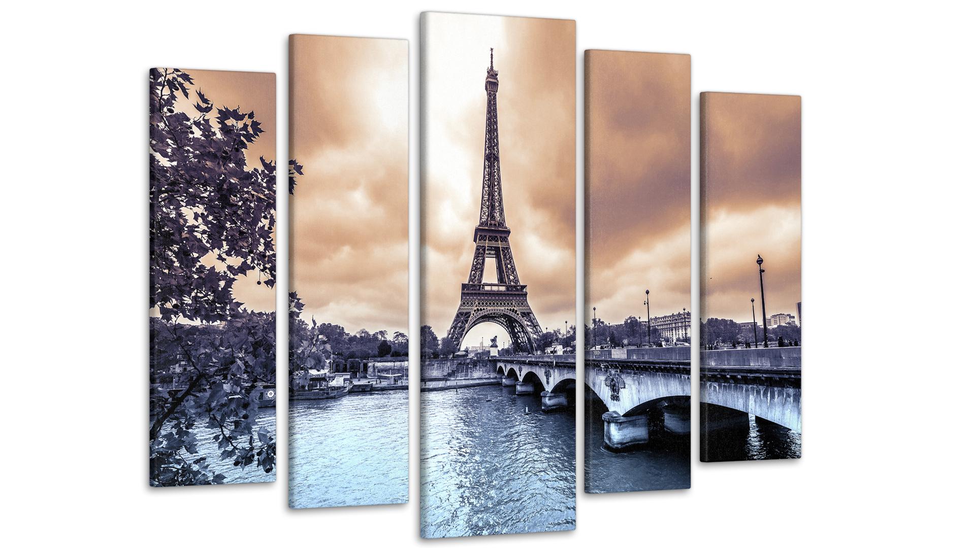 Модульная картина Париж 80х118 см (Art-52_5)