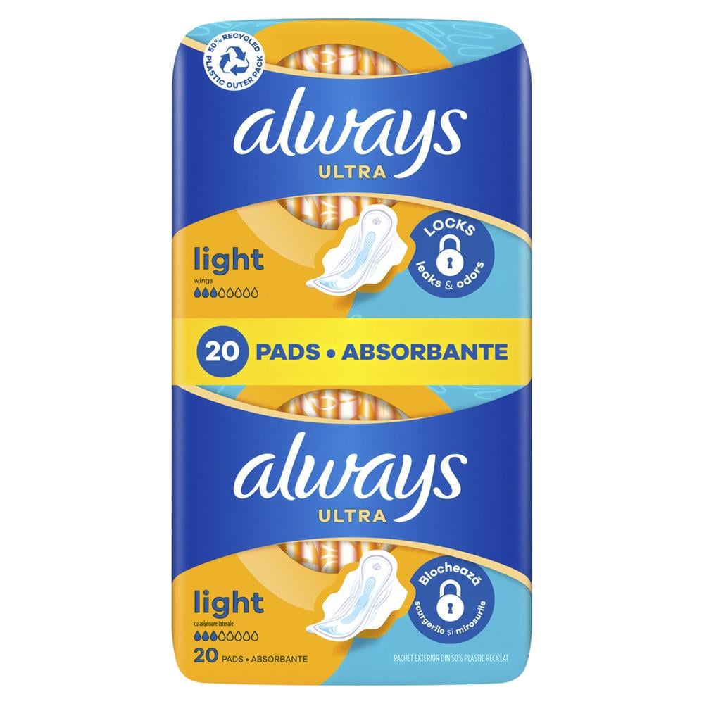 Прокладки гігієнічні Always Ultra Light Duo 20 шт. (30849321)