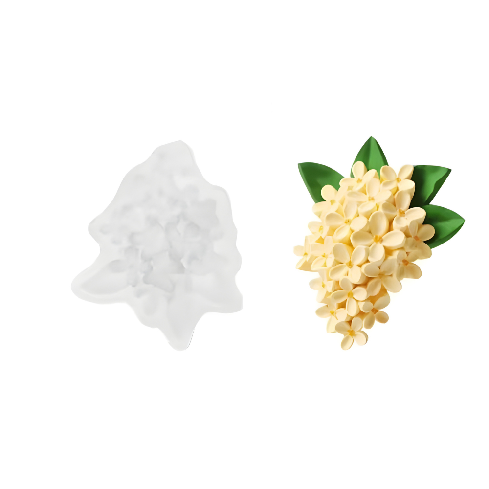 Форма силиконовая для изготовления свечи молд для изделий из соевого воска пчелиного и парафина 70х60х25 мм