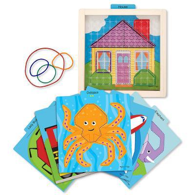 Развивающая игрушка Melissa&Doug Резиновая шнуровка (MD4373) Развивающая игрушка Melissa&Doug Резиновая шнуровка (MD4373)