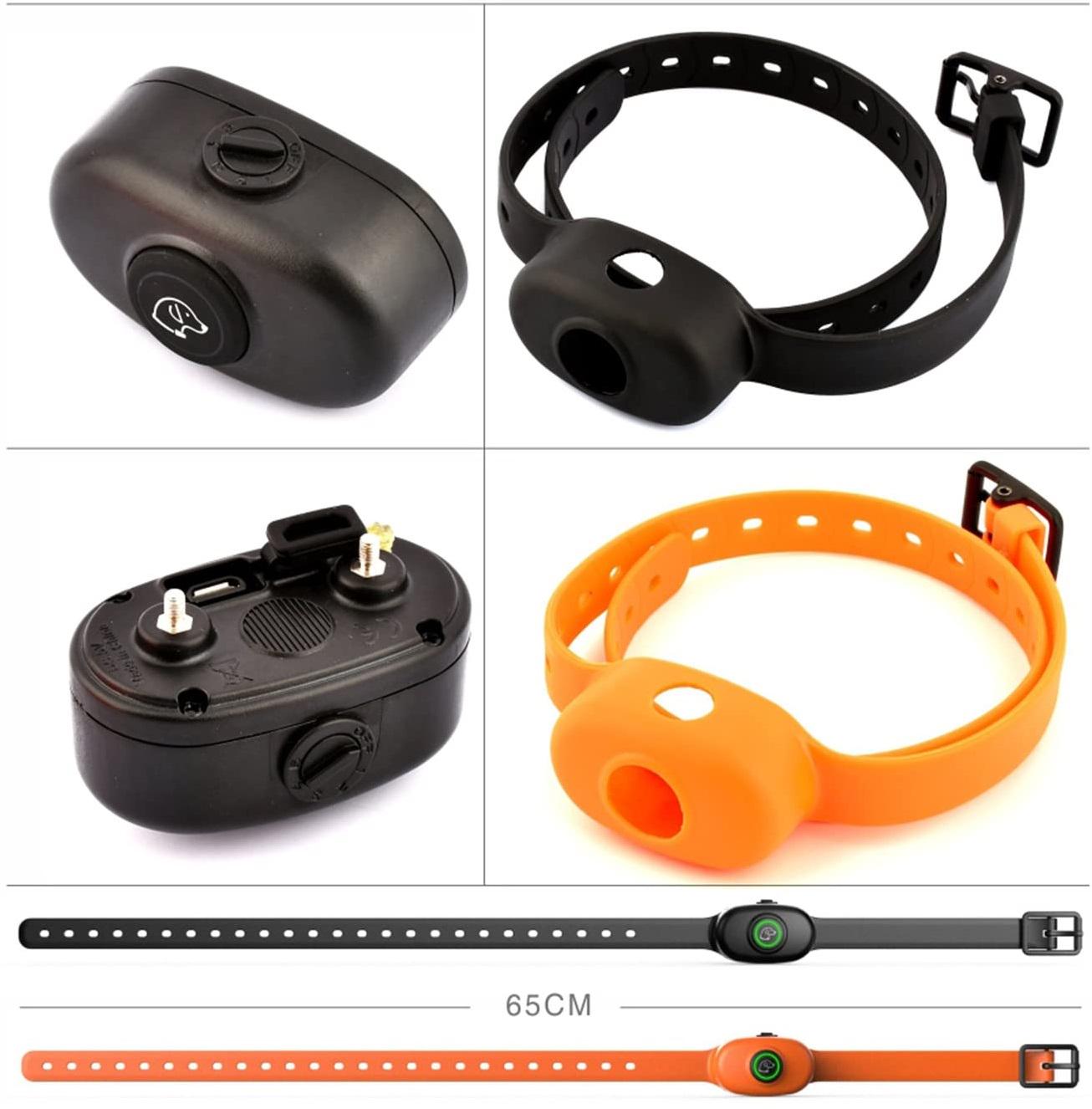 Нашийник електронний дресирувальний від гавкоту бобак PEDONO DOG-300 bark Orange (048) - фото 11