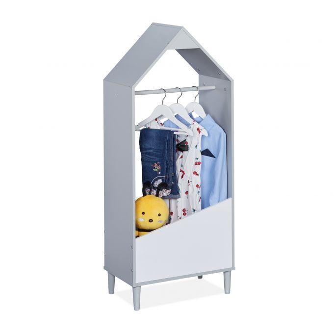 Вешалка для одежды детская Relaxdays 117x48x30 см (2242672331)