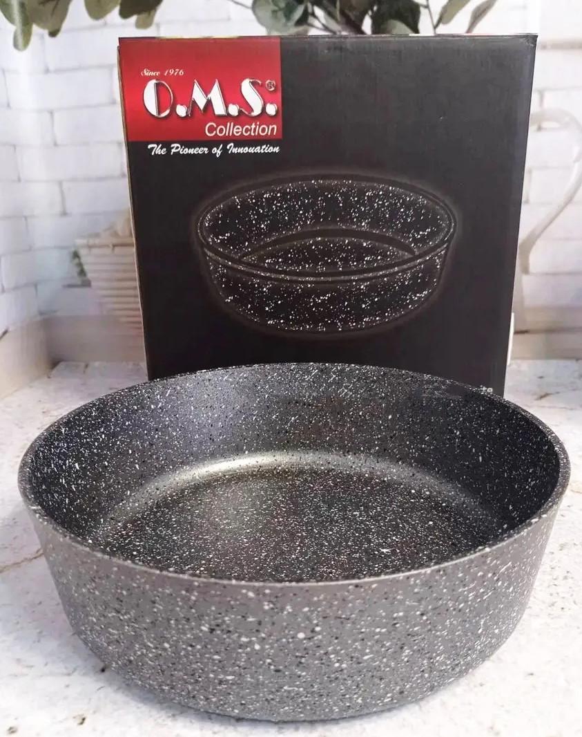 Форма для запекания выпечки O.M.S. Collection 3411 с гранитным покрытием 28 см 4,2 л Grey - фото 7 Форма для запекания выпечки O.M.S. Collection 3411 с гранитным покрытием 28 см 4,2 л Grey - фото 7