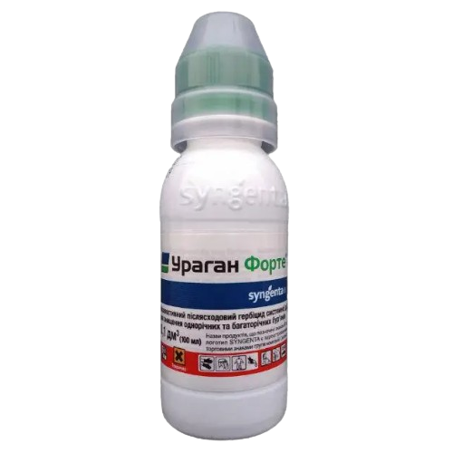 Гербіцид SL Syngenta Ураган Форте розчинний концентрат 500 г/л 100 мл (2082567045)