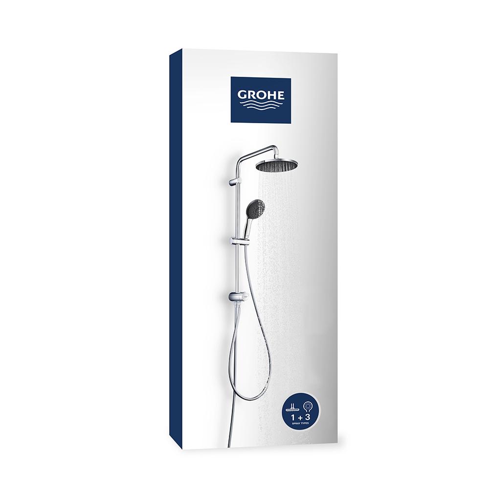 Душова система без змішувача Grohe Quickfix Vitalio Start 26991001 Хром (226404) - фото 15 Душова система без змішувача Grohe Quickfix Vitalio Start 26991001 Хром (226404) - фото 15