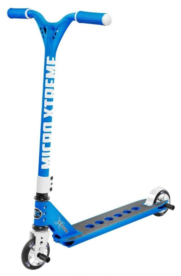 Трюкових самокат Micro MX Trixx 2,0 Ocean blue (SA0184) - фото 1 Трюкових самокат Micro MX Trixx 2,0 Ocean blue (SA0184) - фото 1