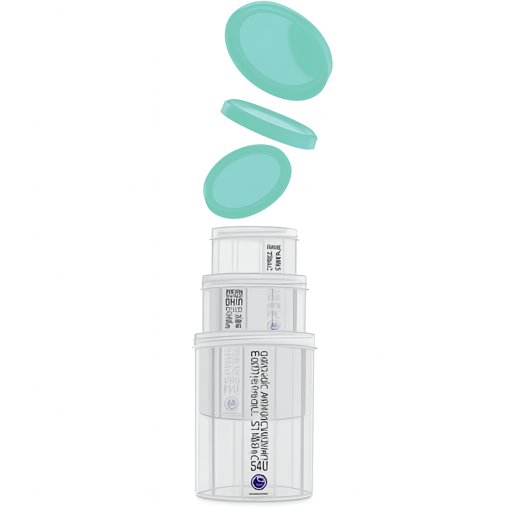 Контейнеры пищевые с резьбой Stenson NP-99м 14x16,5 см 1/1,5/2 л 3 шт. (569791)