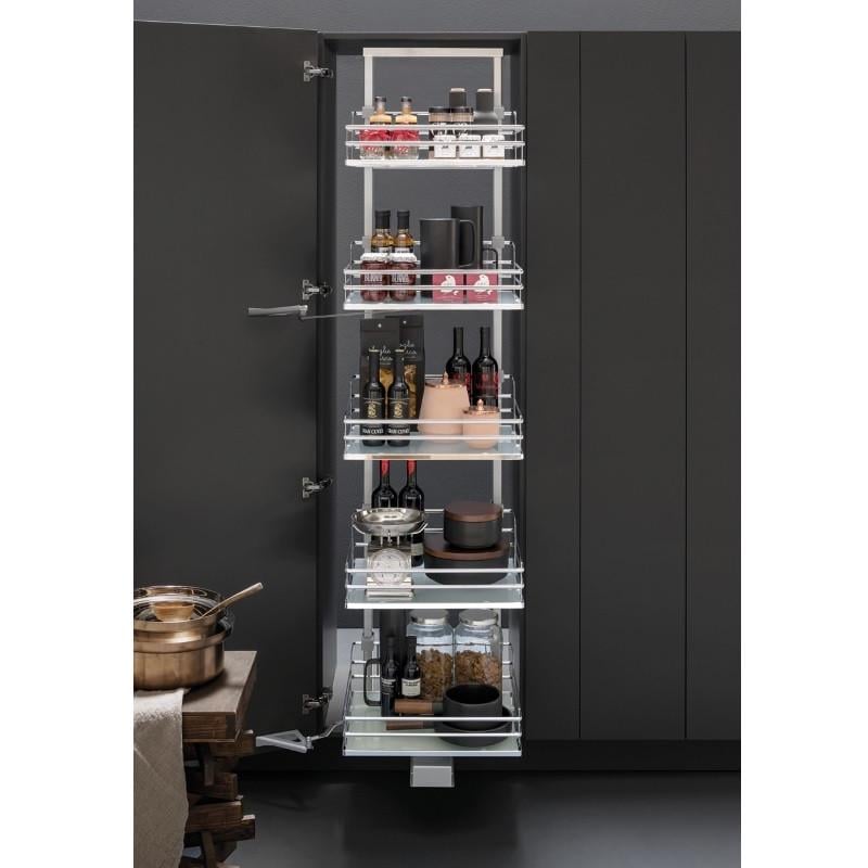 Карго-колонна распашная Vibo Galaxy 5 корзин 600 мм Белый (185895)