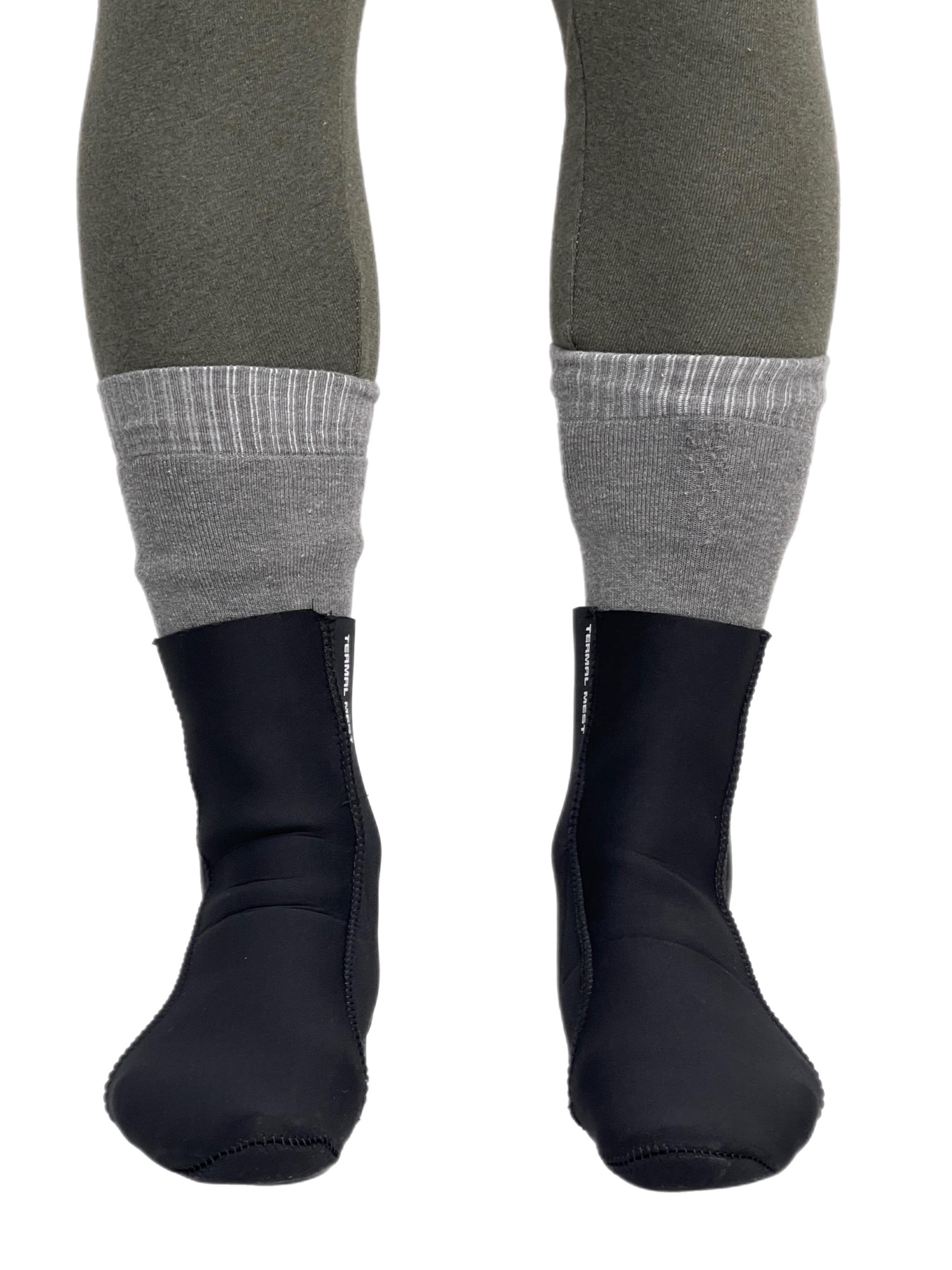 Термоноски Thermal Mest мужские 5 пар Черный (1168932155/M) - фото 6 Термоноски Thermal Mest мужские 5 пар Черный (1168932155/M) - фото 6