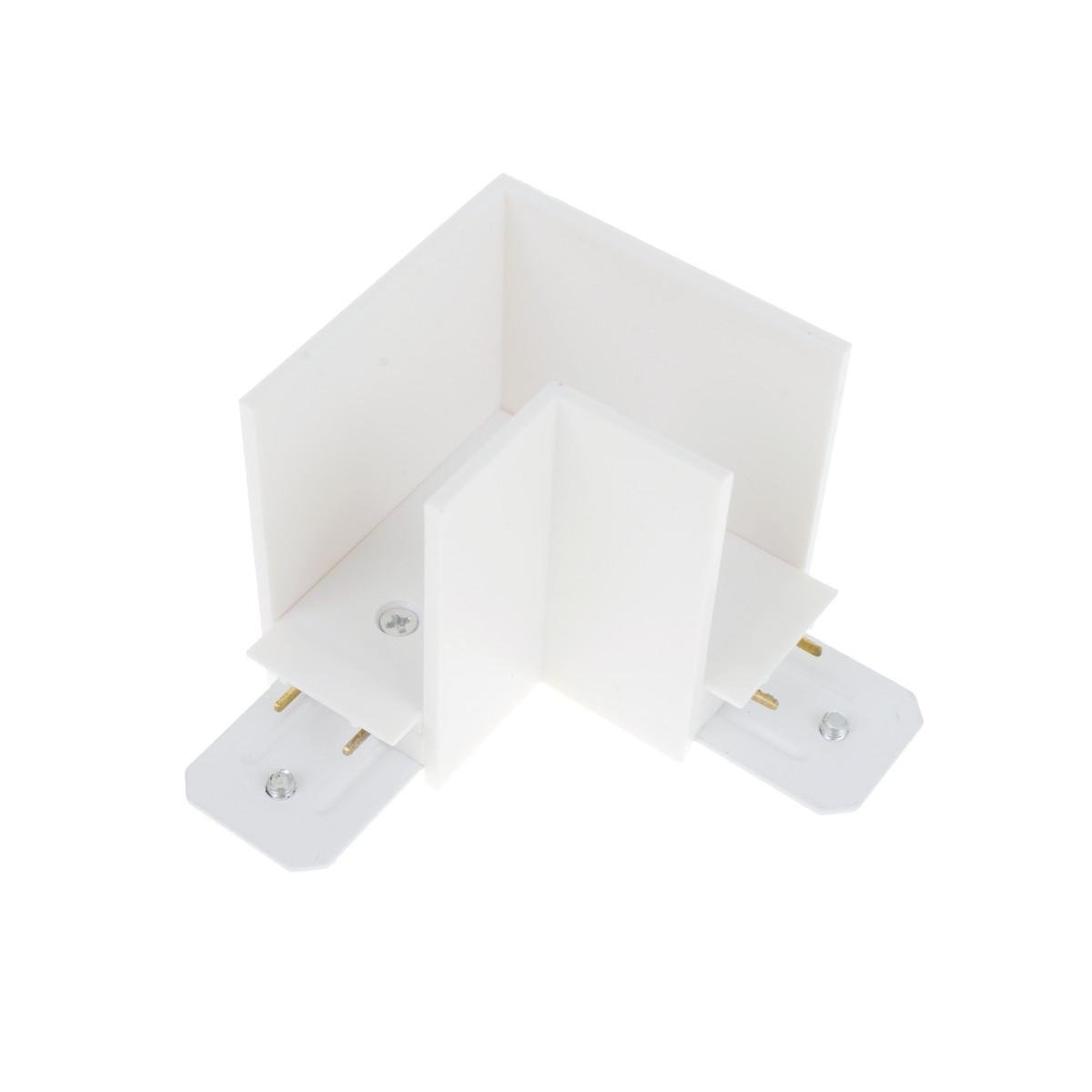 Cоединитель для шинопровода угловой Brille HD-26L WH