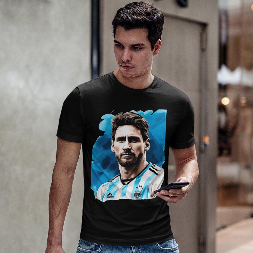 Футболка унисекс Lionel Messi FC Argentina 2XL Черный (0000011870) Футболка унисекс Lionel Messi FC Argentina 2XL Черный (0000011870)