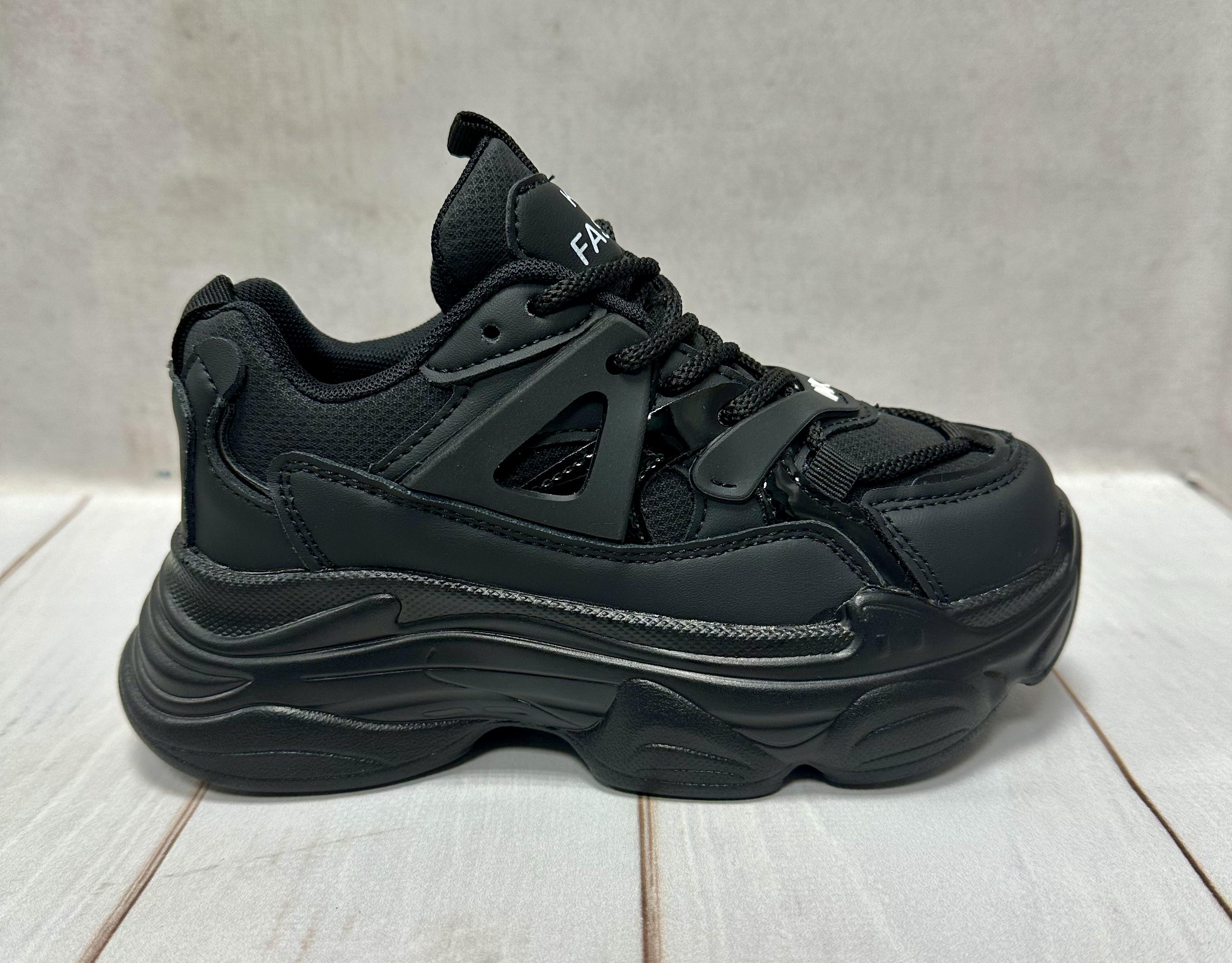 Кроссовки демисезонные Lilin shoes р. 33 20,5 см Черный