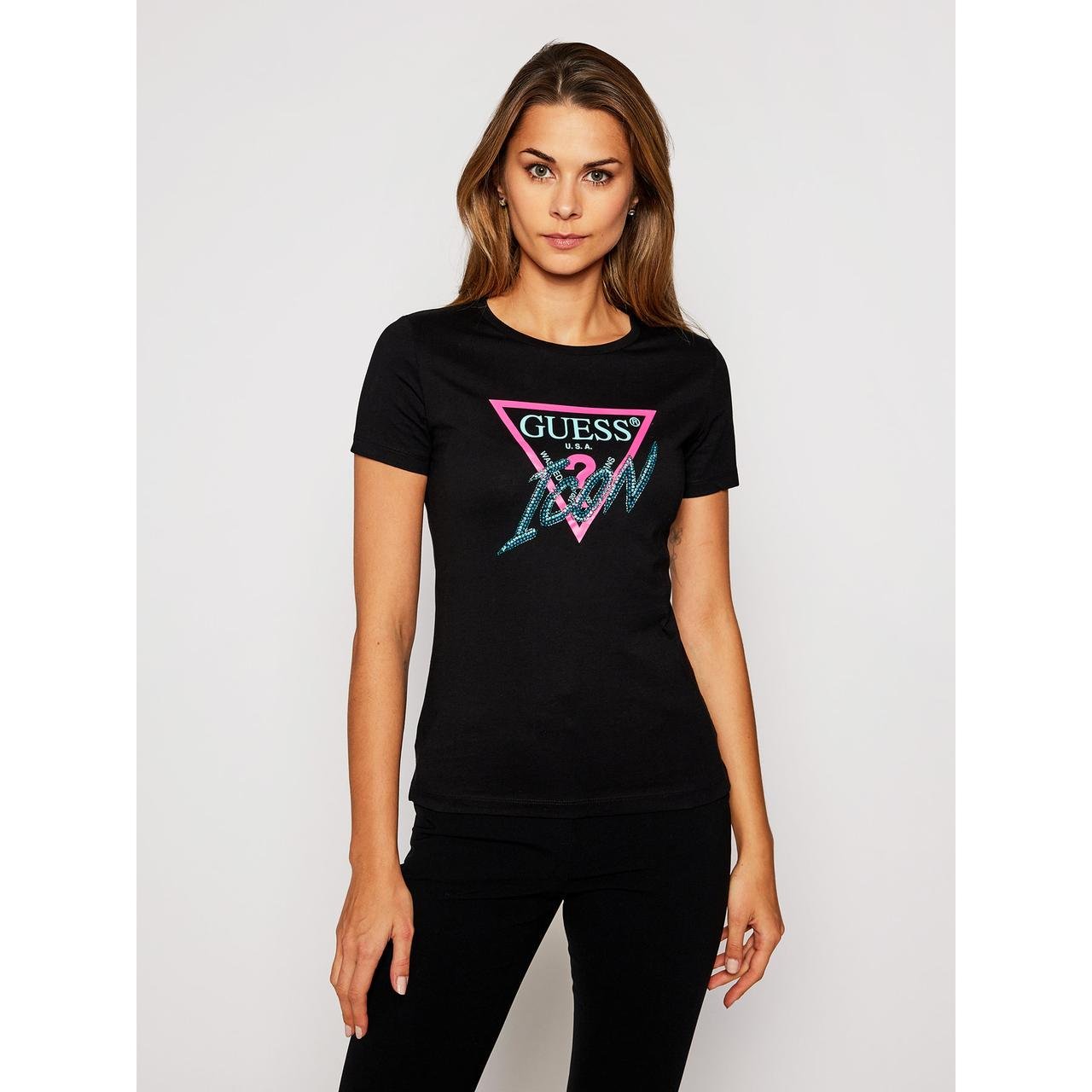 Футболка женская Guess KB 21266 2XL Black