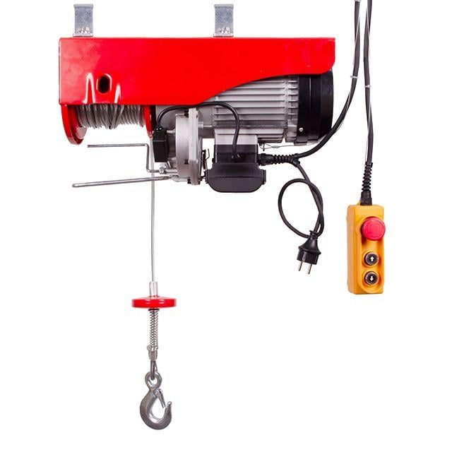 Лебідка IntertoolGT-1483 електрична 1600 вт 500/999 кг трос 5,6 мм 12 м
