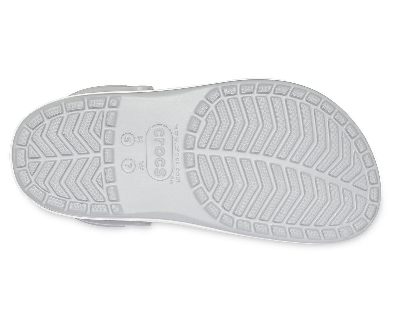 Сабо Crocs Crocband Platform Clog M5W7 р. 37 24 см Серый (205434) - фото 5