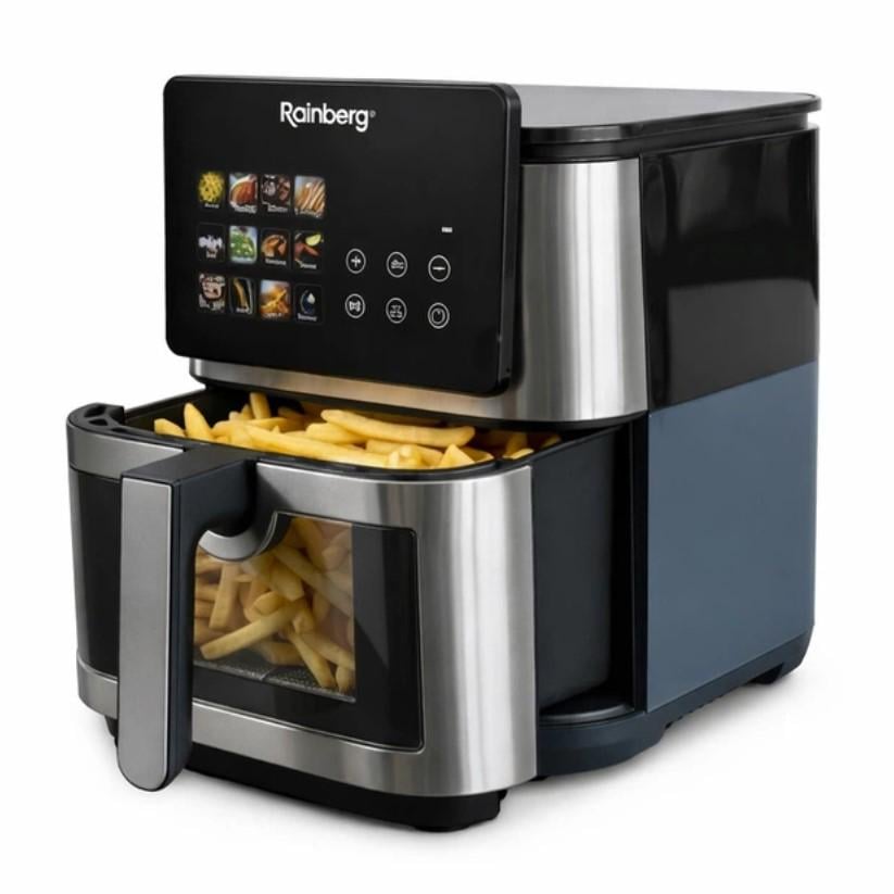 Аэрофритюрница Rainberg RB-2321 12,5 л 4200 Вт с сенсорным управлением (2860497007)