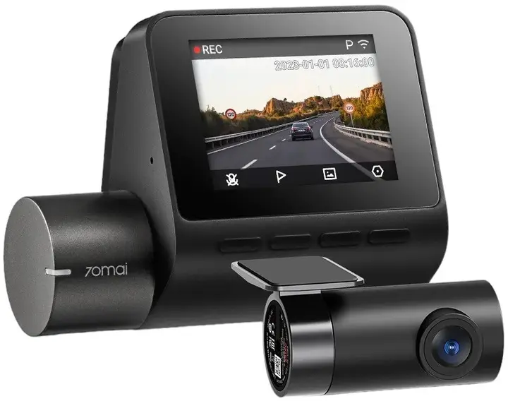 Видеорегистратор автомобильный 70mai Dash Cam A200 и камера заднего вида Midrive RC11 Rear Camera Set