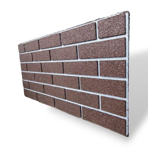 Мат фасадный резиновый Show 1000х500х20 мм Коричневый (2562227264) Мат фасадный резиновый Show 1000х500х20 мм Коричневый (2562227264)