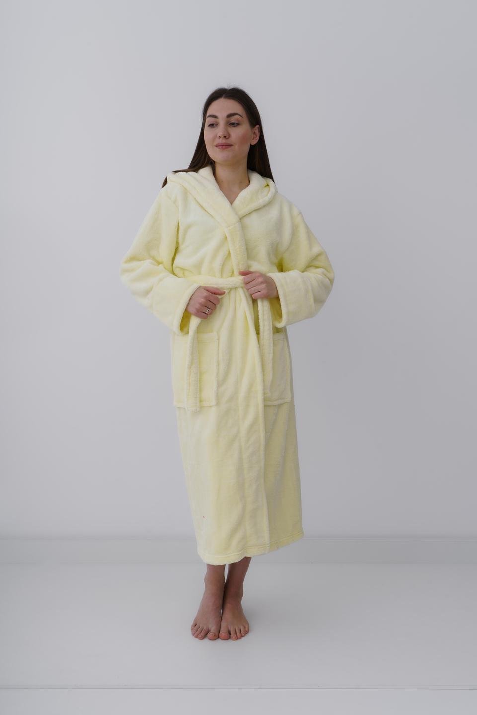 Халат жіночий UT Store HT01 S Лимонний