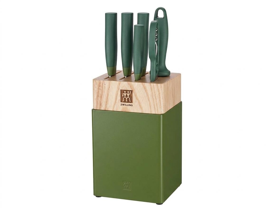 Набор ножей ZWILLING NOW S 7 пр. Зеленый (3164307435)