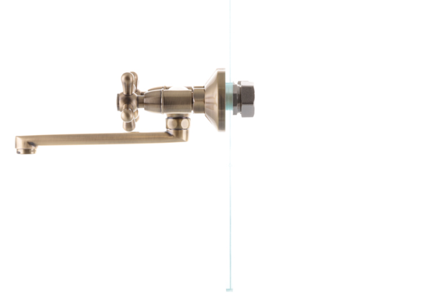 Змішувач для кухні Haiba DOMINOX-361 настінний двовентильний латунь Бронза (b-HB0092) - фото 2 Змішувач для кухні Haiba DOMINOX-361 настінний двовентильний латунь Бронза (b-HB0092) - фото 2