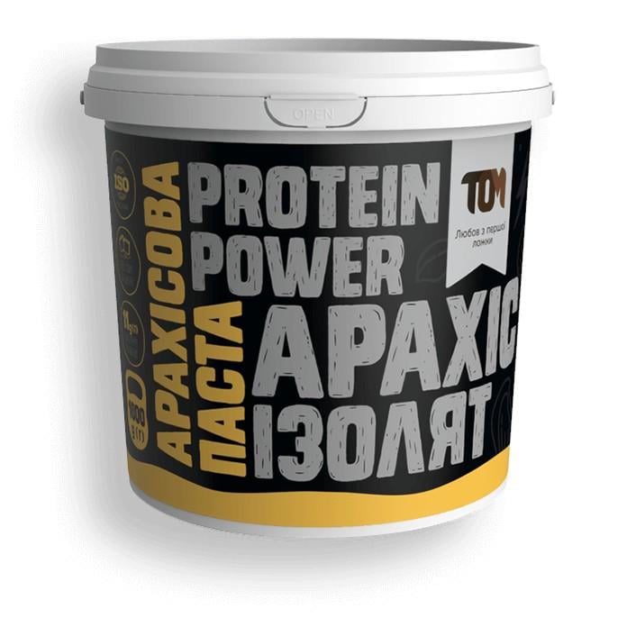 Арахісова паста ТОМ з ізолятом банан 1 кг