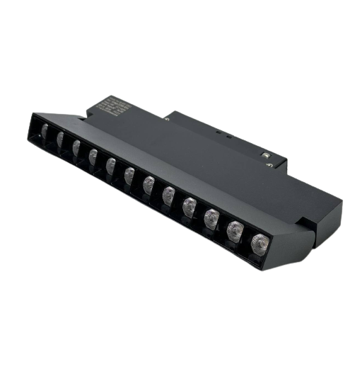 Светильник светодиодный трековый магнитный Bluminar поворотный 48V 12W 4000K Черный (5294)