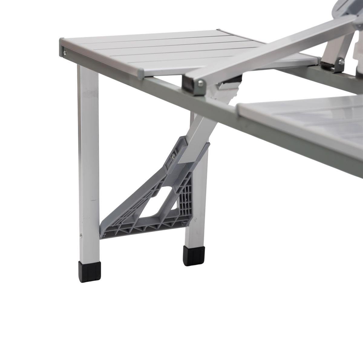Стіл-трансформер складаний алюмінієвий та 4 стільці (6855) - фото 15 Стіл-трансформер складаний алюмінієвий та 4 стільці (6855) - фото 15