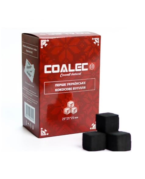 Вугілля кокосове COALECO 1 кг 72 шт. (2379213759)
