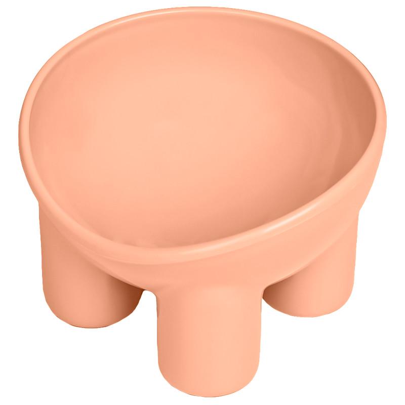 Миска для кошек Taotaopets 126623 Pink на ножках