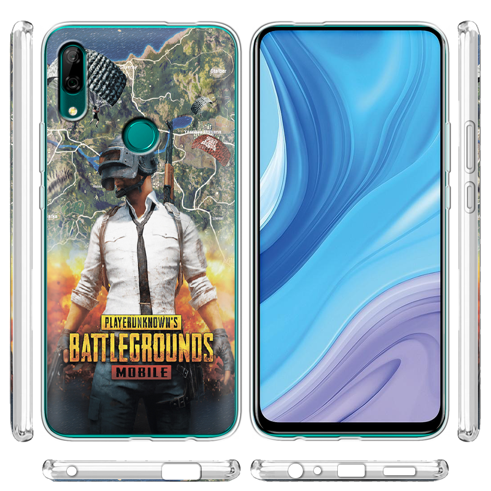 Чехол Boxface Huawei P Smart Z PUBG Mobile Прозрачный силикон (37381-up2309-37381) - фото 3