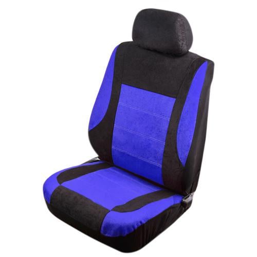 Набор чехлов VSC-191056V-6 BK/BL NEW Velur перед 6 шт.