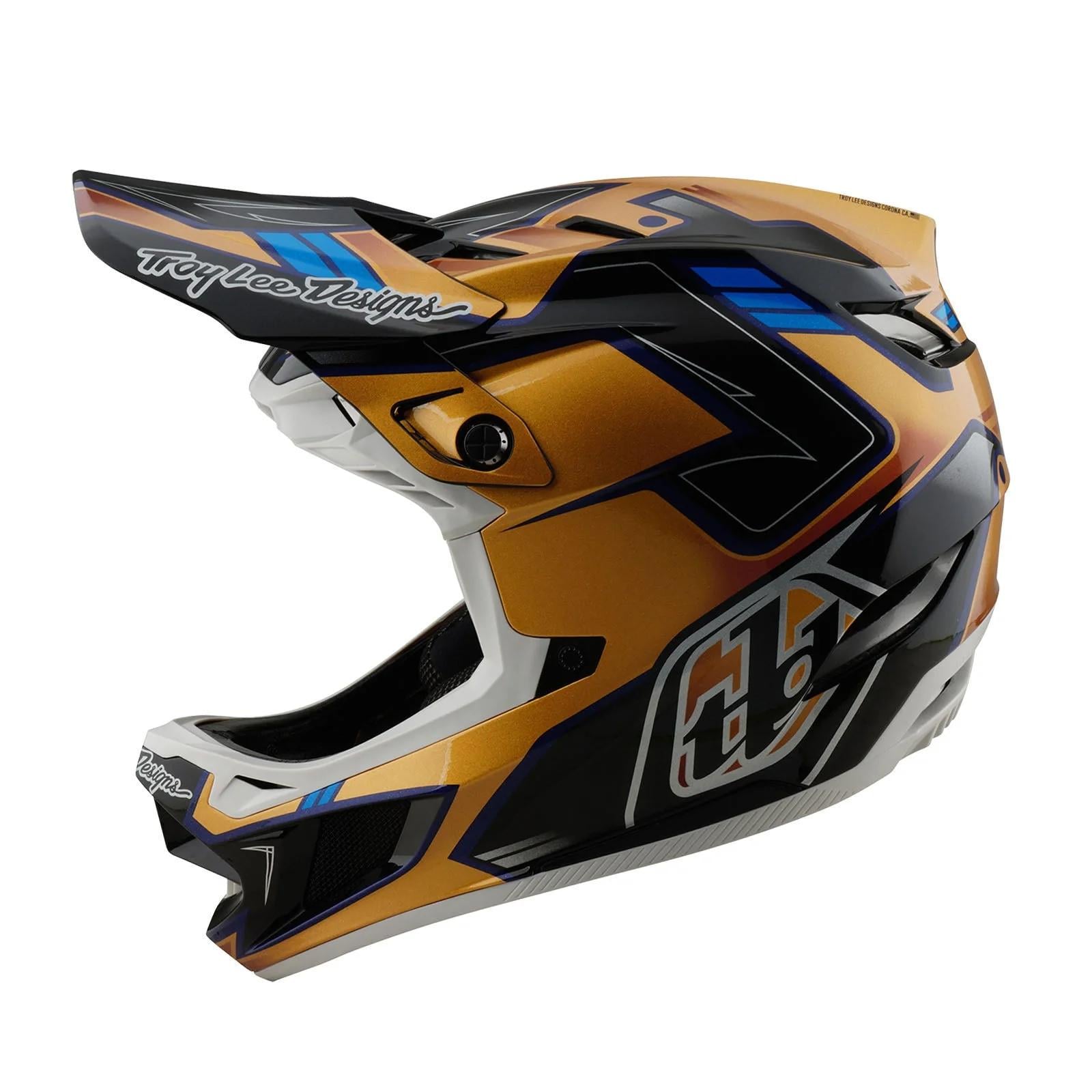 Велошлем TLD D4 COMPOSITE HELMET ROYALTY L Black/Gold (140507004)