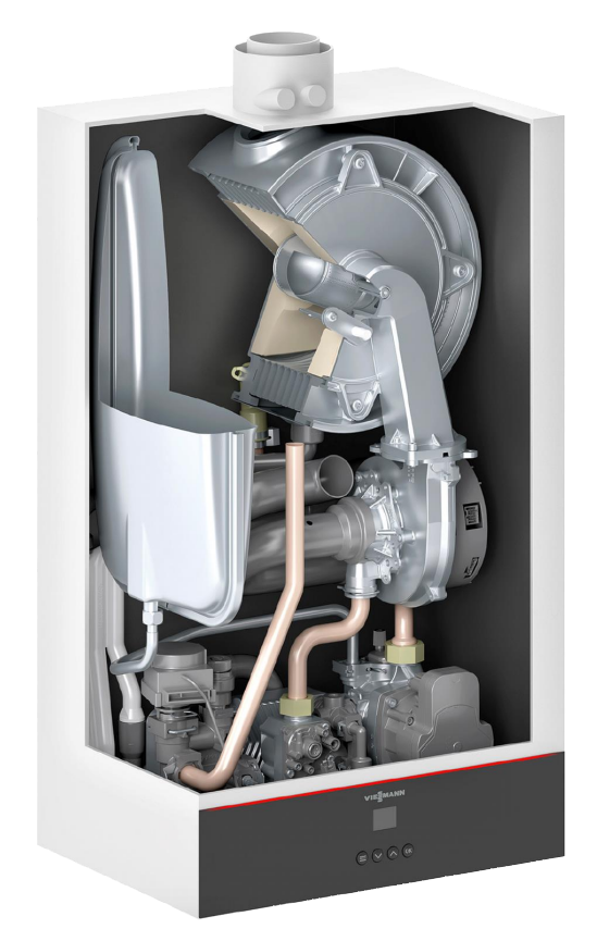 Котел конденсационный Viessmann VITODENS CLASSIC BPKB 2-контурный настенный 25 кВт (BPKB-25) - фото 4