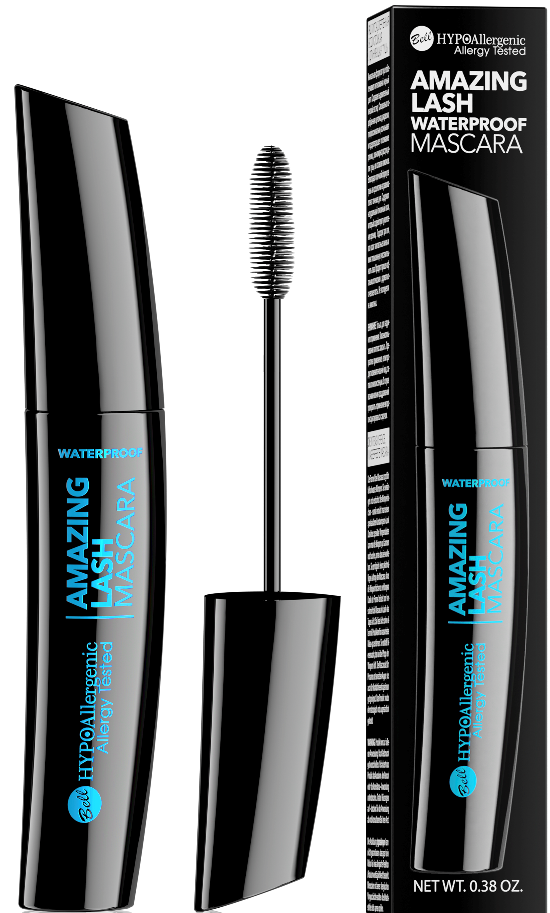 Тушь для ресниц Bell Hypo Allergenic Amazing Lash Mascara Waterproof 11 г (18603)