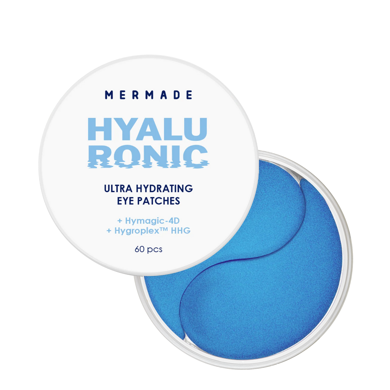 Патчі для шкіри навколо очей зволожувальні Mermade 4D Hyaluronic Acid & Аnti-thirst technology 60 шт.