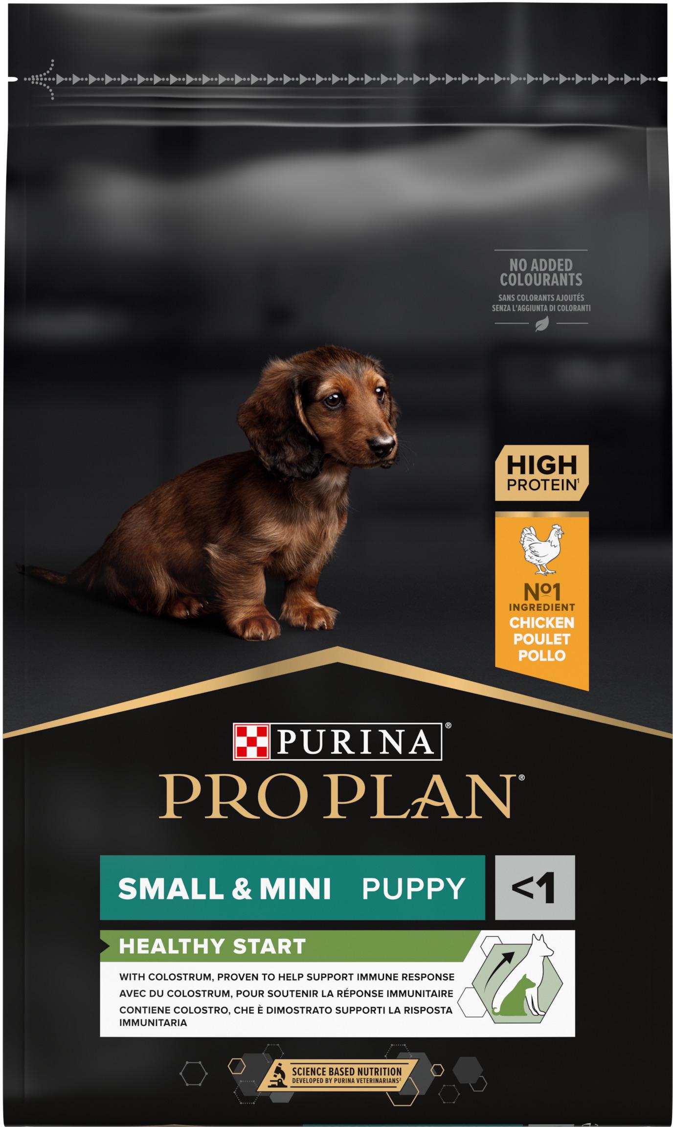 Сухой корм для щенков мелких пород Purina Pro Plan Small&Mini Puppy с курицей 7 кг (7613035123366)