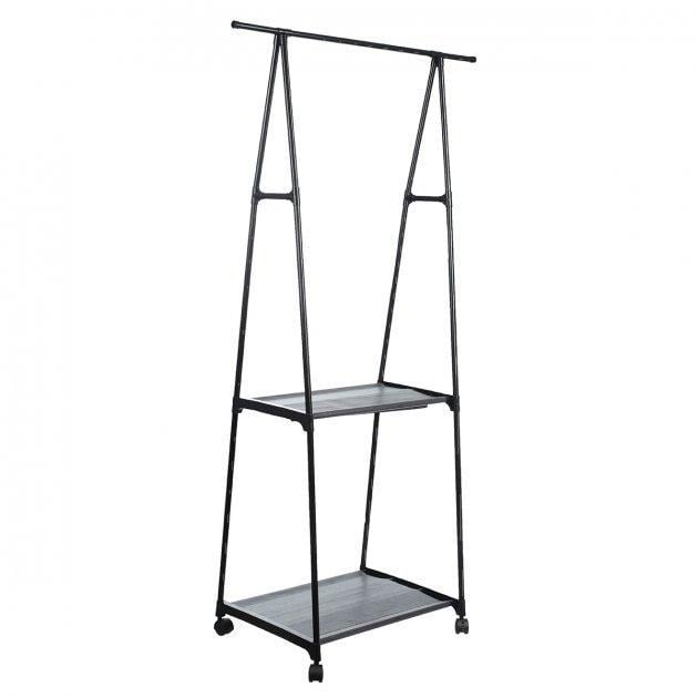 Вешалка для одежды CR-365 треугольная передвижная Черный