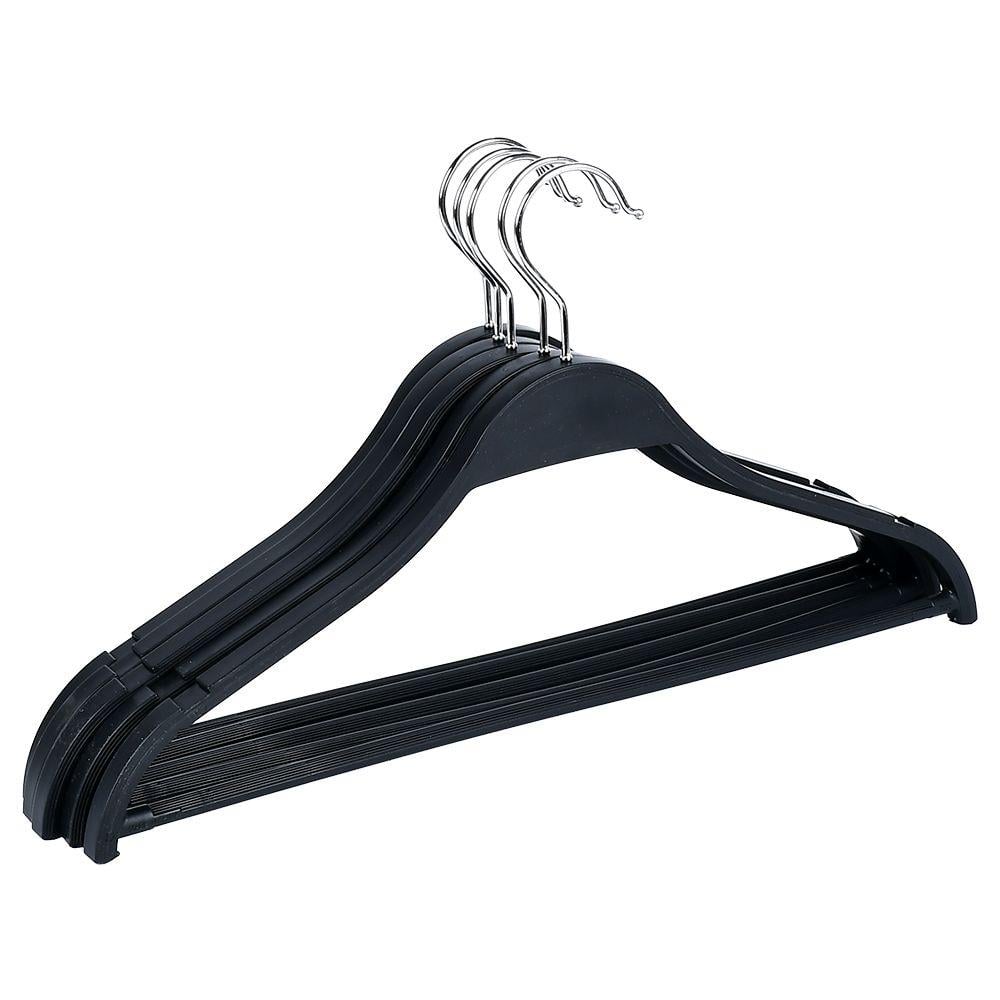 Вішалка для одягу пластикова Home 43.5 см 5 шт. Black (31903)