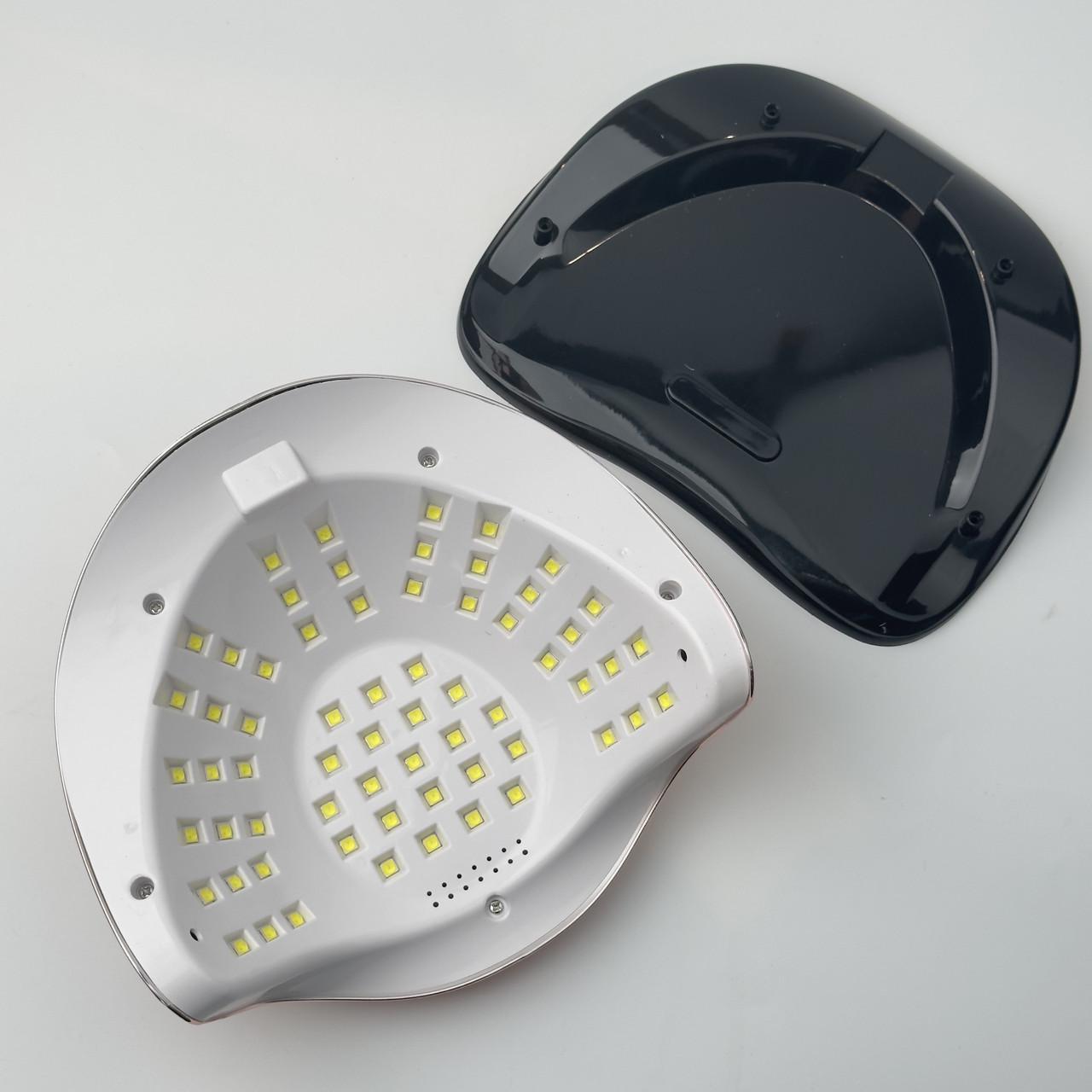 Лампа UV/LED SUN С2 Х Chrom з дисплеєм та дном, що знімається 248 Вт Бірюзовий - фото 3