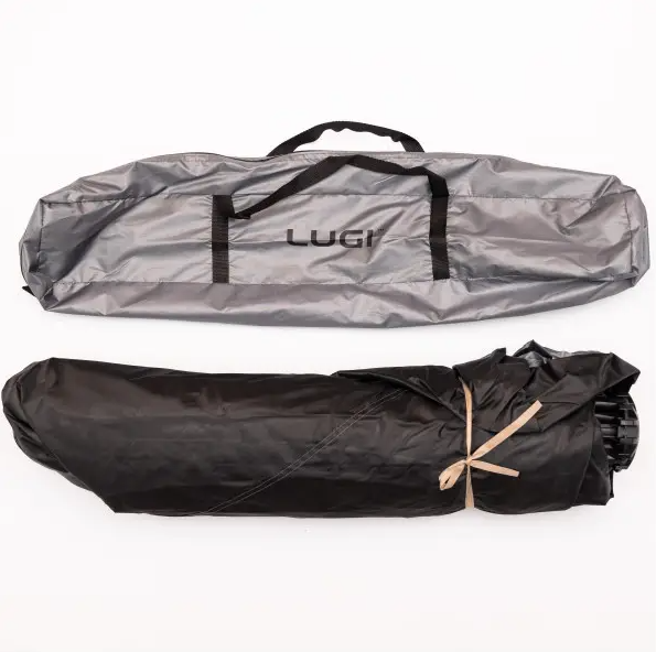 Палатка туристическая двухместная 200х200х140 см Серый (LU-019G) - фото 17