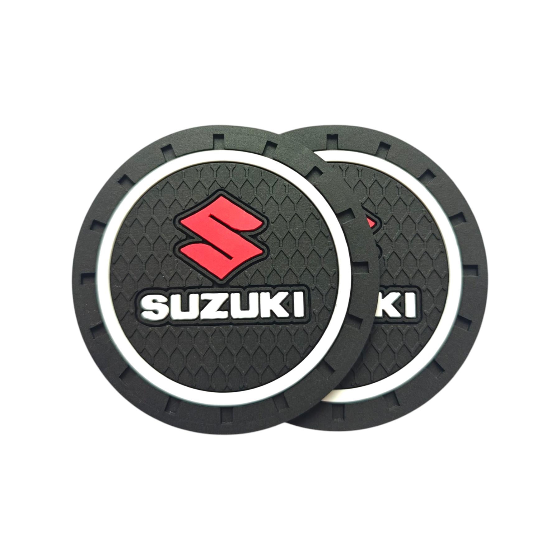 Коврики антискользящие SUZUKI в подстаканники 2 шт. (1382547129)