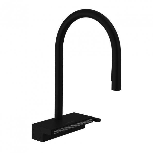 Смеситель для кухни Hansgrohe Aquno Select M81 Черный (73831670)